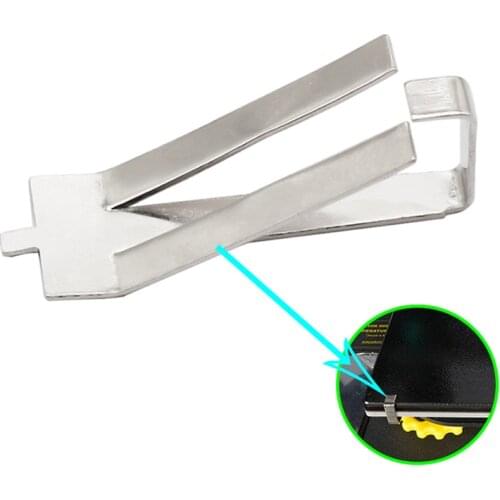 5 4 3 2 1PCS/lot Glass Plate Clamp Heatbed Clip Stainless Steel Tool Ultimaker UM Hotbed Fixing Platform Retainer