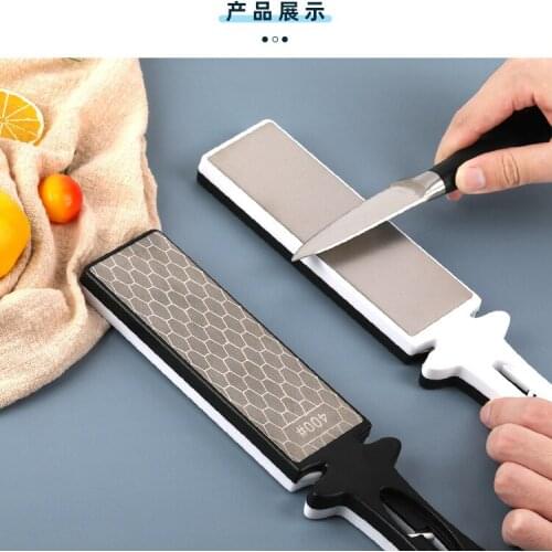 5IN1 Sharpening Stone Double Sided Multifunctional Diamond Grindstone Ceramic Grindstone Portable Grindstone for Petroleum Stone