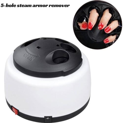 Electric Acetone Polish Soak Off Gel Remover Machine Steamer Off UV LED Gel Nail Remover Nail Steamer for Polish Gel Removal