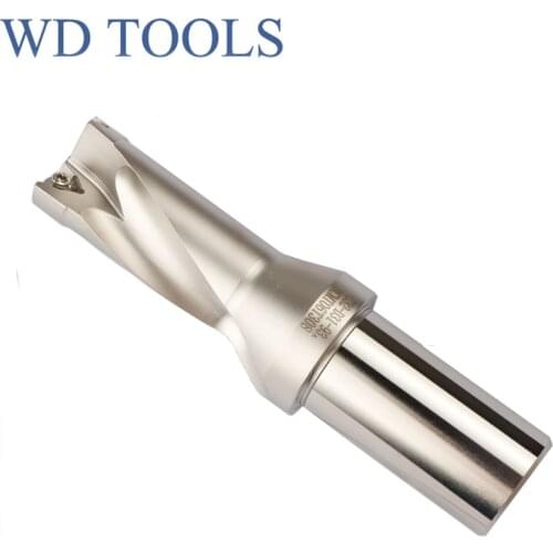 Big and deep hole processing WC-C40-80-3D Insert U Drilling indexable insert Drill Type