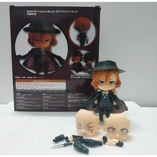 Nakahara Chuya 676 Action Figure Dazai 657 Osamu Mini Scale Painted Action Figure Model Toys Doll For Gift