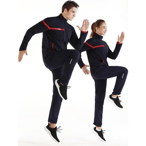 New Arrival Running Tracksuits Mens Jogging Sets Women Basketball Soccer Shirts Pants Adult Gym Husband Sports Training Clothes