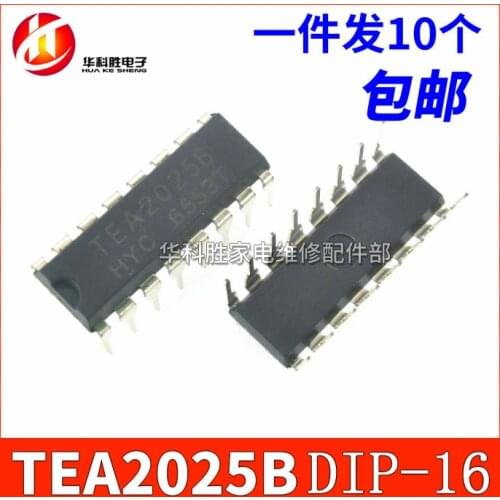 Original 5pcs/ TEA2025 TEA2025B DIP16