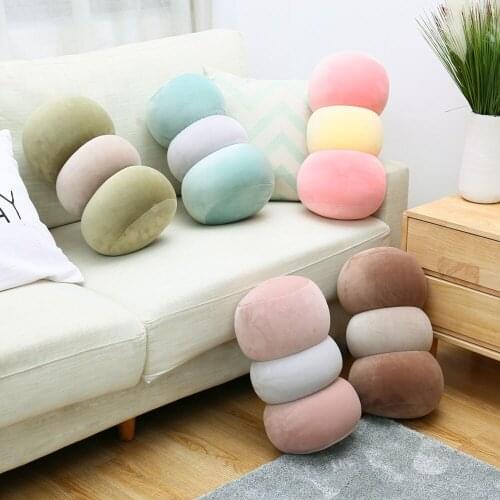 Zqswkl 40cm candy foam particle pillow creative cute soft home sofa car cushion particle multi-purpose pillows soft toy