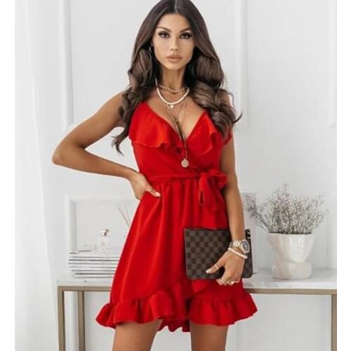 Летние платья мини QINJOYER China At AliExpress