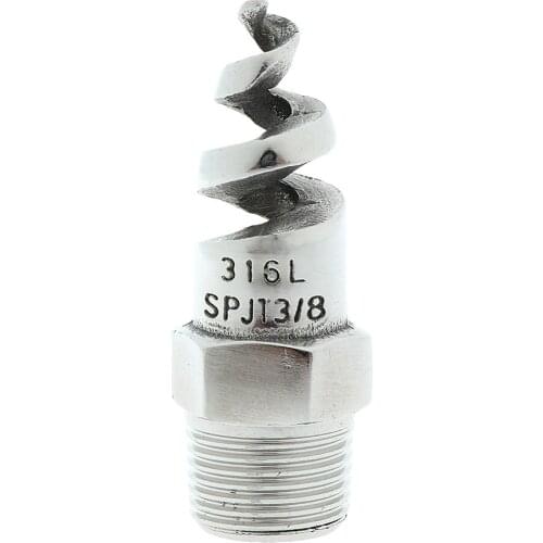 Spiral Cone Atomization Spray Nozzle 3/8 inch Sprinkler Head Male Thread 120