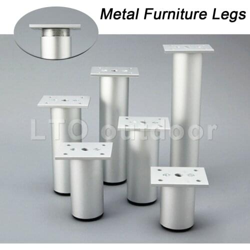 80-300mm Furniture Feet Legs Adjustable Metal Furniture Legs As Replacement For Sofa TV Stands Cabinet Bed Legs
