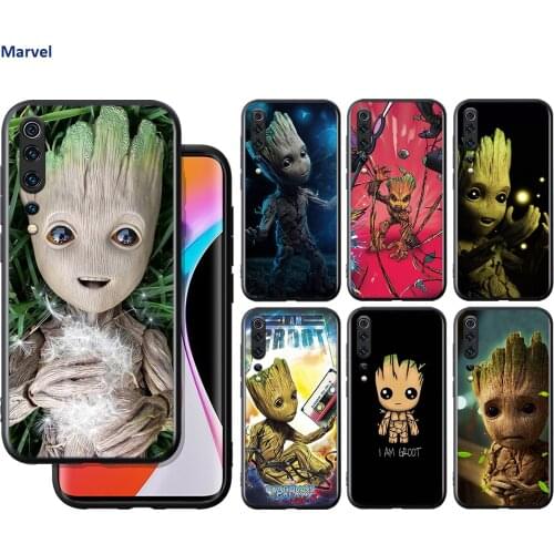 Silicone Cover Baby Groot Cutest For Xiaomi Mi Note 11i 11 10i 10T 10 9 9T SE 8 Lite Pro Ultra 5G Phone Case Shell