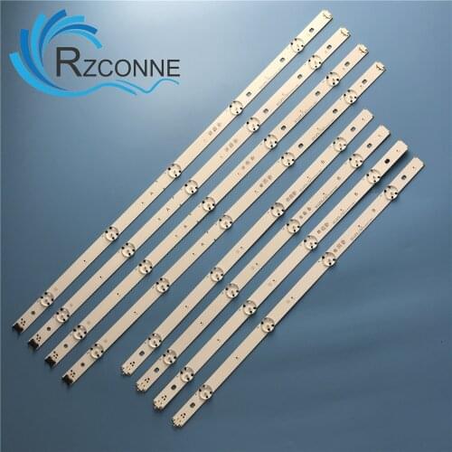 LED Backlight strip 9 lamp For LG Innotek Direct 49inch FHD A/B type NC490DUE 49LX300C LGE-WICOP-49INCH-UHD/FHD-REV05