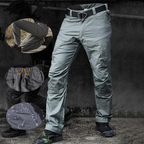 Tactical Waterproof Pants Men Outdoor SWAT Combat Army Pants Hiking Pants Outdoor Trousers Cargo Military Pants