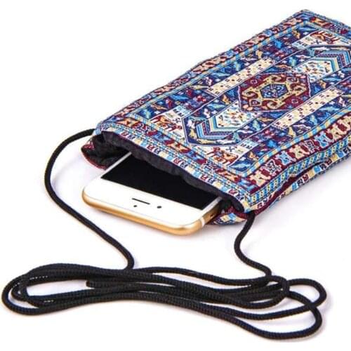 Cell Phones Case, Authentic Cell Phone Case, Woven Phone Case, Hanging Cell Phone Case