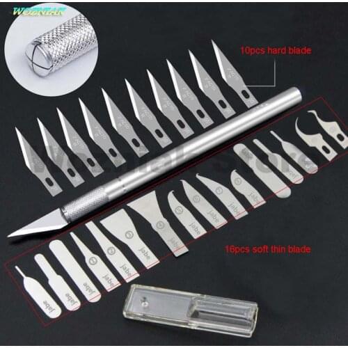 Wozniak Original IC Chip Knife BGA motherboard Hard disk PCB Circuit board Repair knifes Curved thin soft blade for mobile phone