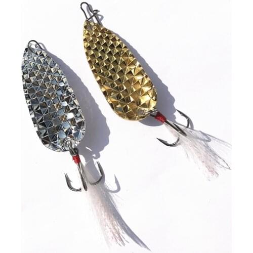 10PCS/lot 5g10g15g metal lure fishing spoons striped bass fishing lure 10 Silver colors Artificial bait Fish Tackle