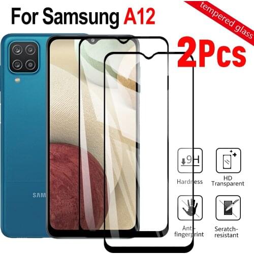 2Pcs 9H Tempered Glass For Samsung Galaxy A12/A11 Screen Safety glass for samsung a12 phone protective film HD tempered Glass