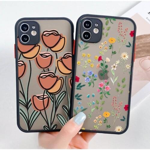 For Iphone 12 Pro Max Case iPhone 11 Fundas Iphone 7 8 XR X XS SE 2020 6 6s Plus 12Pro Mini Camera Len Protection Fundas Covers