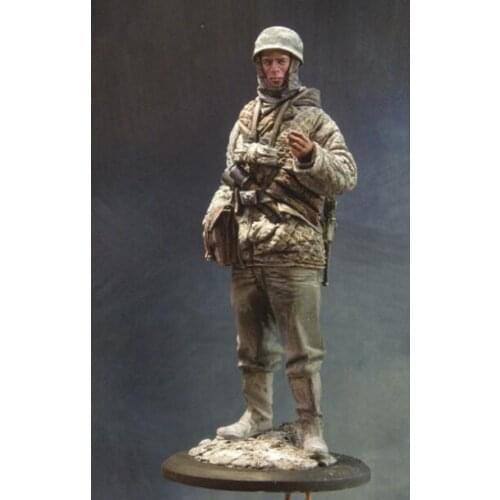 1/16 Scale Assembly Resin Figure kit paratrooper 120mm