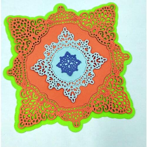 Octagonal Pattern Metal Cutting Dies For Scrapbooking New Troqueles Stamps And Planner Dies Embossing Folder Cut Stencil