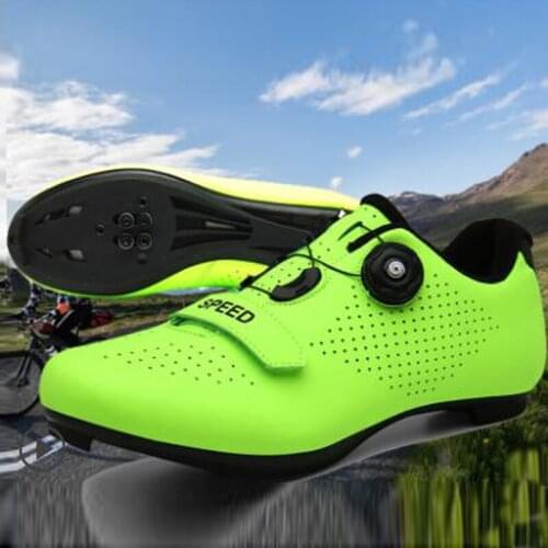 2020 new upline road cycling shoes men road bike shoes ultralight bicycle sneakers self-locking professional breathable red