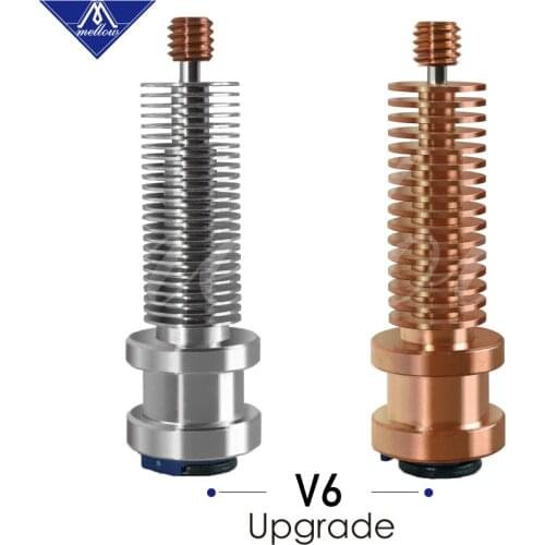 Mellow All Metal NF Smart-V6 Heat Sinks 1.75MM Direct & Bowden For E3D V6 Hotend Ender 3 Prusa MK3 BMG Extruder 3D Printer Parts