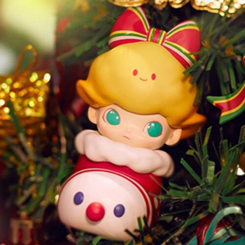 Pop Mart DIMOO 2020 Christmas Series Blind Box Toys Model Confirm Style Cute Anime Figure Gift Surprise Box