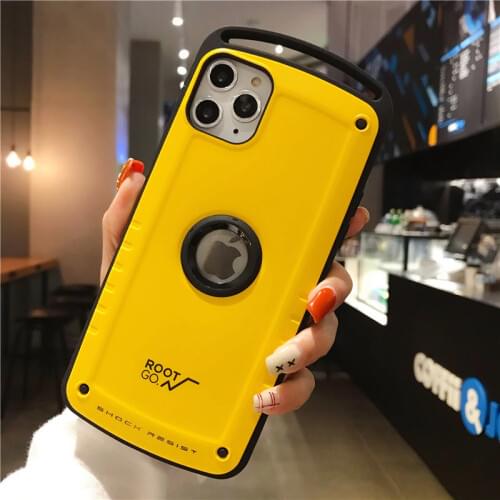 ROOT GO Military Anti-Fall Case For iPhone 12 Pro Hybrid Armor All-inclusive Protective Cover For iPhone 12 Mini 11 Pro X 7 Plus