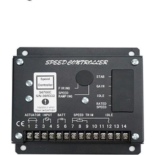 S6700H Diesel generator set governor Speed controller ESC S6700E Diesel generator set governor Speed controller ESC