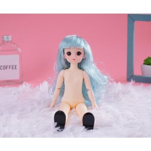 1/6 BJD Doll 28 Cm Heigh Cute Doll with 3D Eye Toys for Girl 20 Joint Baby Dolls BJD Kids Toys for Children