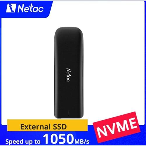 Netac External HD SSD 1tb 2tb M2 NVME Portable SSD 250gb 500gb M.2 SATA External SSD Hard Drive for laptop