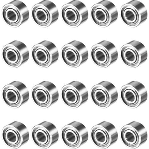 20pcs MR52ZZ 2mmx5mmx2.5mm Double Shielded Miniature Deep Groove Ball Bearing