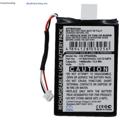 Cameron Sino 1400mAh Battery HYB8030450L1401S1MPX for VDO Dayton MA3060, PN1000, PN2050
