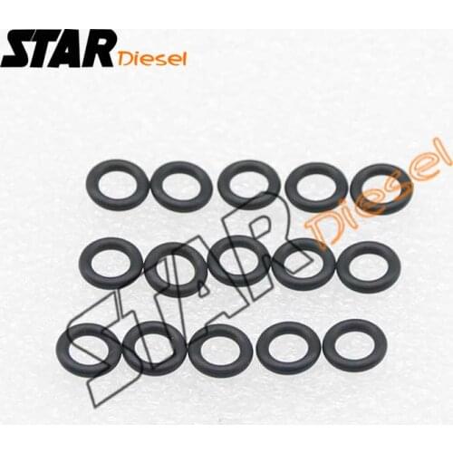 S0518 Star Diesel Common Rail Diesel Injector Return Oil Backflow Pipe Rubber O-ring for Denso Bosch Injector 15pcs/Bag