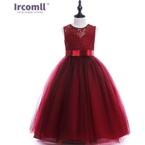 Ircomll Hight-end Girls Party Dress Lace Ball Gown Elegant 2018Princess for Kids Clothes Formal Gowns Dresses For Birthday Party