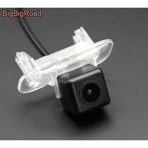 BigBigRoad Car Rear View Camera For Mercedes Benz A Class W169 A150 A170 A180 A200 Hatchback 2004-2014 C Class W203 4D 2001-2007