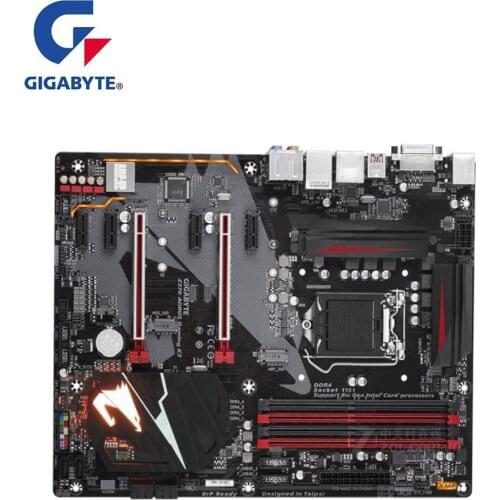 For Gigabyte GA Z370 AORUS Gaming K3 Motherboard LGA 1151 Z370 Used Desktop Mainboard M.2 nvme PCI-E X16