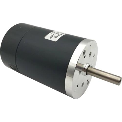 Micro Permanent Magnet High Speed 12V 24V DC Motors 2000/3000/4000RPM Adjustable Speed Reversible 8MM Shaft Diameter Low Noise