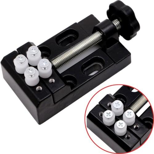 1Pcs Mini Carving Bench Clamp Drill Press Vice Opening Flat Hand Micro Clip For DIY Jewelry Sculpture Craft Repair Tool