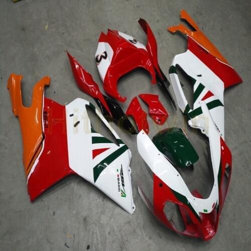 Custom+Screws red white motorcycle cowl for RSV1000RR 2004 2005 2006 RSV 1000RR ABS fairing