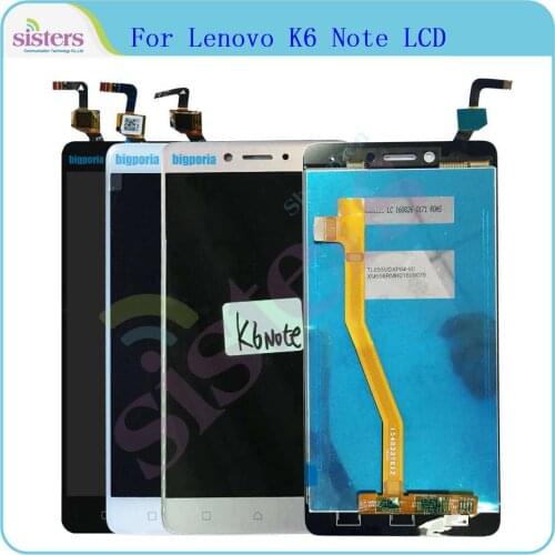 Original For Lenovo K6 Note LCD Display With Touch Screen Digitizer Assembly Replacement Parts For Lenovo K6 Note Touchscreen
