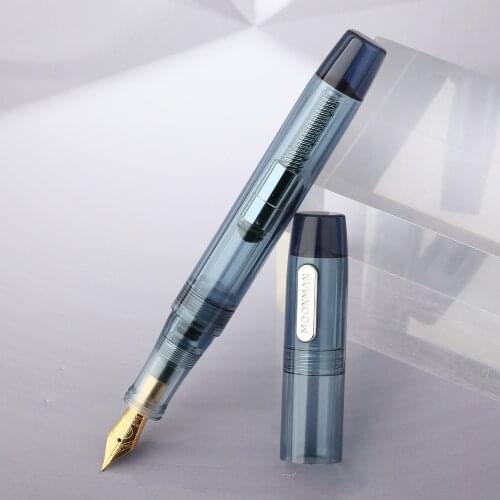 Moonman C3 Dropper Fountain Pen Transparent Resin with Converter Iridium Extra Fine / Fine Large-Capacity Writing Gift Pen Set