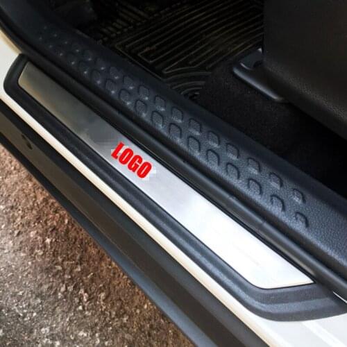 Fit For Toyota C-HR CHR 2016 2017 2018 2019 Accessories Stainless Steel Door Sill Scuff Plate Welcome Pedal Car Styling 4pcs/set