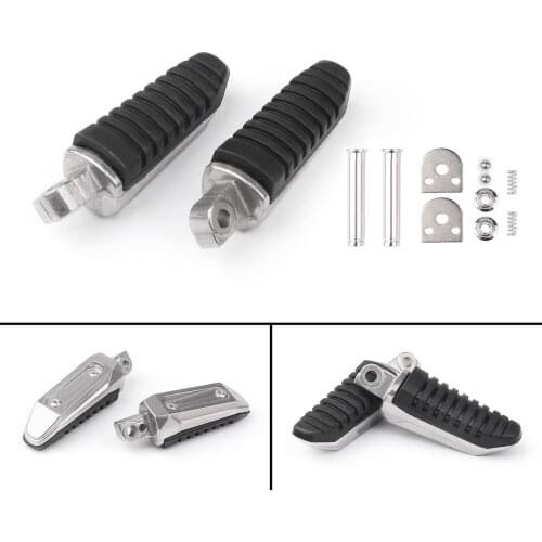 Topteng Foot Pegs Rear Footrest For Suzuki SFV650 09-11 V-Strom DL650 DL1000 GSX1300 GSR400