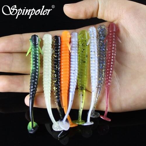 24pcs/Lot 8cm 2g 9 Colors Paddle Tail Soft Grubs 3D High Imitation Fish Lure Jig Head Soft Lure For Bass Fishing Mandarin Fish