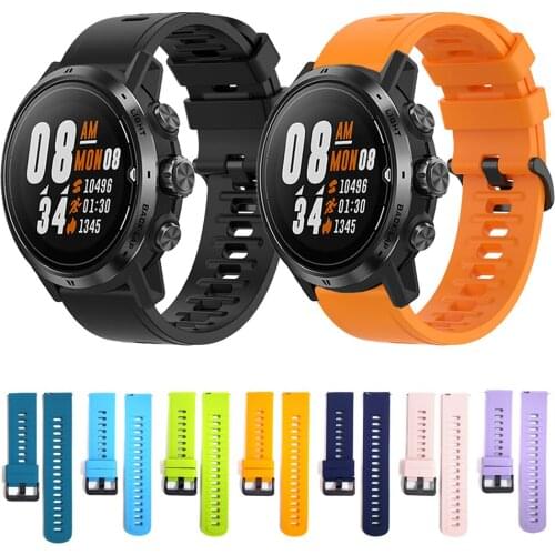 Silicone Watchband Wrist Band For COROS APEX Pro Sport Strap For APEX 46mm 42mm Watch Replaceable Accessories Bracelet