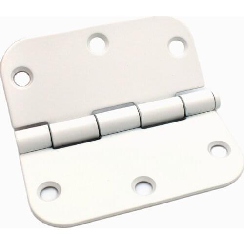 Hinge White Stainless Steel Bearing Mute for Door Cabinet Closet Windows Tool Box Kitchen Hardware Furniture Accessories 2pcs
