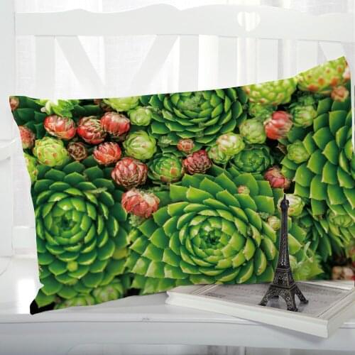 1pc Pillow cover Pillow case Luxury Bedding Pillowcase Pillowcovers decorative Customizable size 3D Print Nordic Dark green