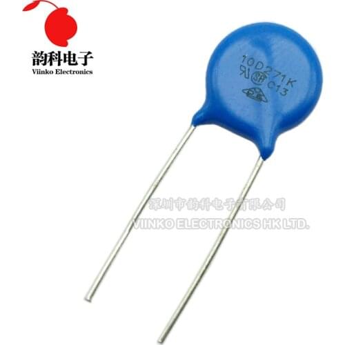 10pcs varistor 10D271K 270V piezoresistor 10D271