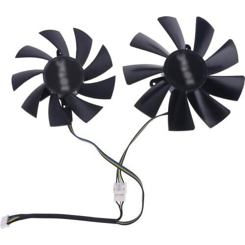 87mm GA92S2H 100mm GAA8S2H GAA8S2U 4Pin Cooler Fan for ZOTAC GTX 1060 1070 1080 Ti MINI HA Dual Graphic Card Cooling Fan