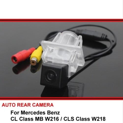For Mercedes Benz CL Class MB W216 / CLS Class W218 HD CCD Car Reverse Backup Rearview Parking Rear View Camera Night Vision