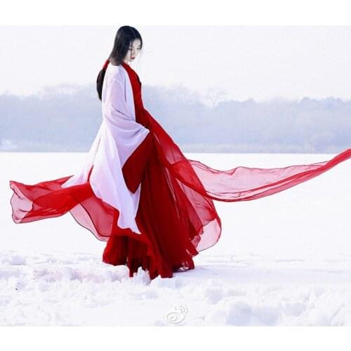 Elegant Traditional Ancient Chinese Dance Costume Female Hanfu Princess Dress Oriental Fairy Performance National Stage Clothing