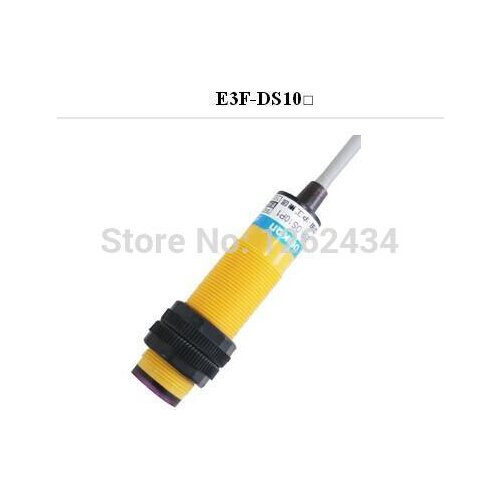 Photoelectric switch E3F-DS10N12 NPN dc four line 1 normally open normally closed diffuse